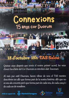 Concert 'Connexions' pel 15è aniversari del Cor Duorum