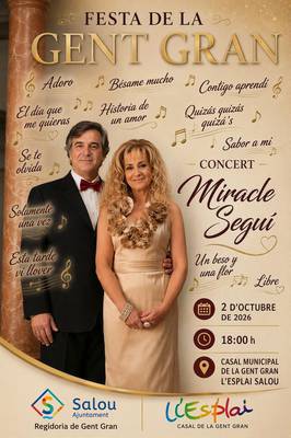Festa de la Gent Gran: Concert de Miracle Segui