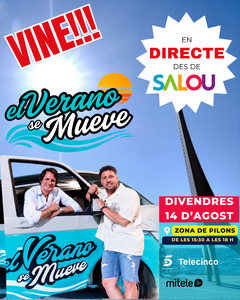 Gravació en directe del programa 'El verano se mueve'