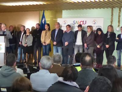 L’alcalde de Salou, i la Corporació municipal, feliciten les festes als funcionaris de l’Ajuntament