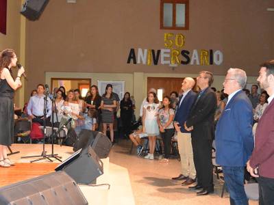 L’alcalde Pere Granados assisteix a la commemoració del 50è aniversari de l’Església Protestant de Salou