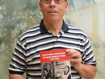 L’escriptor Joan Sardiña, fill de Salou, presentarà demà el llibre ‘Carrers mullats, calaixos eixuts. Els negocis singulars de Salou (1764-1975)’