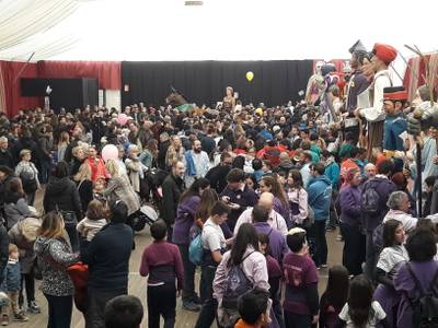 La 33ena trobada de gegants i la pedalada popular, protagonistes del primer diumenge de Festa Major