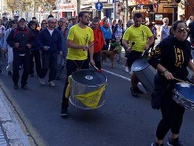 Prop de 200 persones se sumen a la desena edició de la pedalada, la caminada i l'excursió de Festa Major del 30 d’Octubre