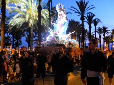 Salou celebrarà el gran dia de les Nits Daurades amb la tradicional processó i el gran castell de focs d’artifici