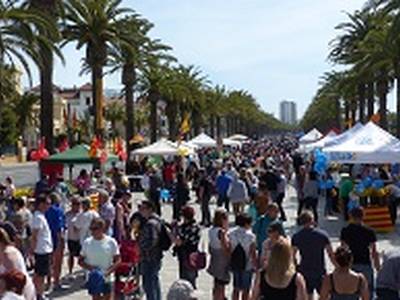 Una trentena de parades protagonistes del Sant Jordi a Salou