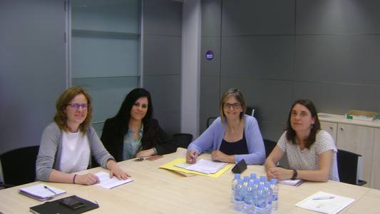 La coordinadora territorial de l’Institut Català de les Dones a Tarragona visita Salou
