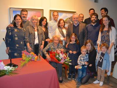 Salou homenatja la Maria Teresa Bargalló Gendre, la dona gran, en el marc de la Festa Major d’hivern