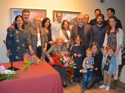Salou homenatja la Maria Teresa Bargalló Gendre, la dona gran, en el marc de la Festa Major d’hivern