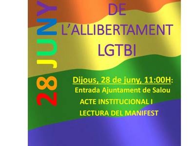 Salou reivindica els drets del col·lectiu LGBTI sumant-se al Dia de l’Orgull