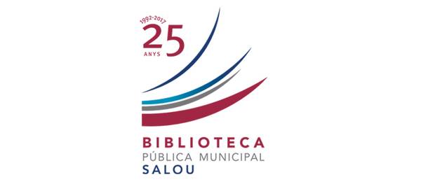 La biblioteca municipal de Salou redissenya el seu logotip coincidint amb els 25 anys de vida