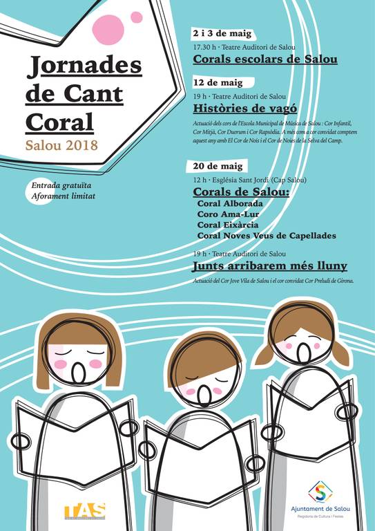 Programa de les Jornades de Cant Coral 2018