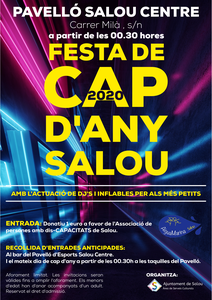 L’Ajuntament organitza una Festa de Cap d’Any solidària al Pavelló Salou Centre