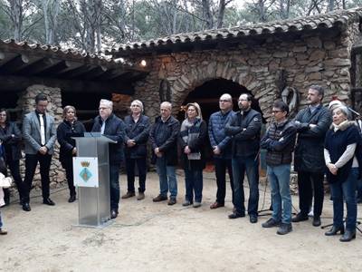 L’alcalde felicita les festes als salouencs en el tradicional brou de Nadal a la Masia Catalana