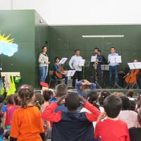 conte musicat En Jan petit a les escoles Voramar i Salou