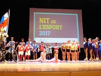 La sisena Nit de l’Esport reconeix uns 300 esportistes i els mèrits dels grups durant la darrera temporada 2017
