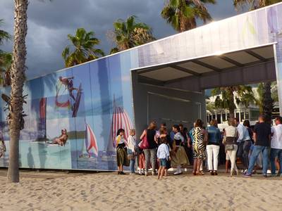 Salou presumeix de noves instal·lacions per a promoure l’ús de la vela lleugera
