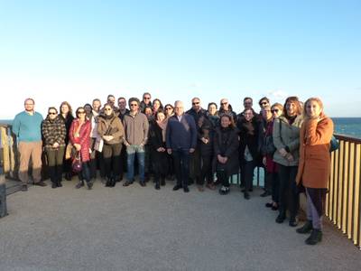 GALERIA DE FOTOGRAFIES: Visita al Camí de Ronda amb membres de la comunitat de turisme sostenible Interreg MED