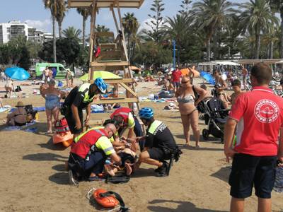 La capital de la costa Daurada finalitza la temporada de platges sense incidents
