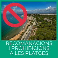 Recomanacions i prohibicions a les platges
