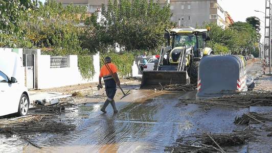 Salou atén una trentena d’afectats per les inundacions del barranc de Barenys d’aquest octubre