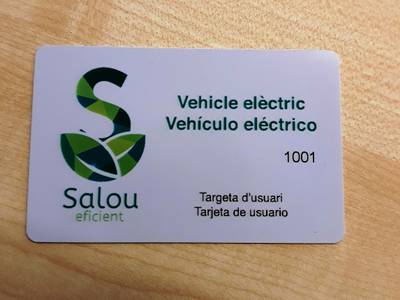 Salou envia targetes gratuïtes de recàrrega a tots els vehicles elèctrics del municipi
