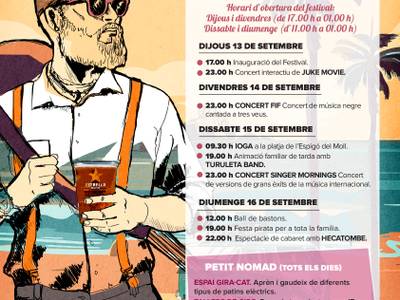 Aquest cap de setmana la capital de la Costa Daurada acull el Nomad Festival Salou