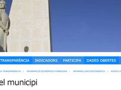 El Portal de la Transparència de Salou incrementa la informació amb un nou apartat relatiu a les xifres econòmiques del municipi