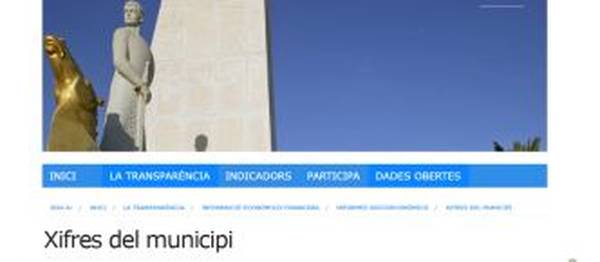 El Portal de la Transparència de Salou incrementa la informació amb un nou apartat relatiu a les xifres econòmiques del municipi