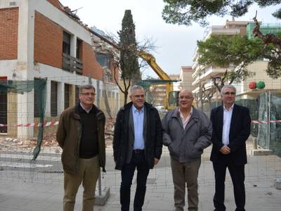 L’Ajuntament de Salou inicia l’enderroc de l’Hostal Bona Estada