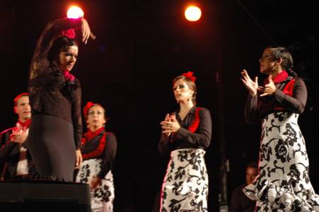 ‘Pasión Flamenca’ omple la plaça de les Comunitats Autònomes de Salou