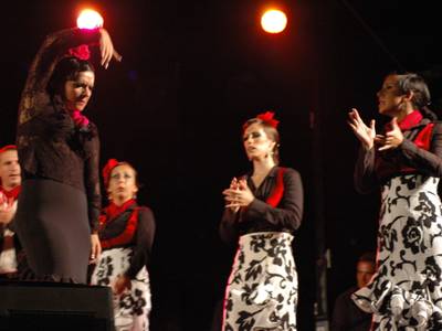 ‘Pasión Flamenca’ omple la plaça de les Comunitats Autònomes de Salou