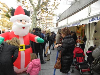 Arrenca la quarta edició de la Fira de Nadal a Salou