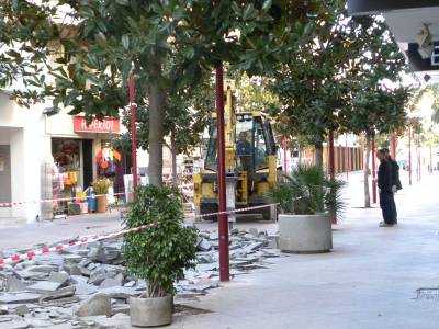 Comencen les obres  per urbanitzar i millorar el Casc Antic de Salou