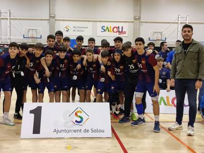 📸 GALERIA: Salou lliura els trofeus de la segona edició del torneig Salou Handball Cup Mare Nostrum