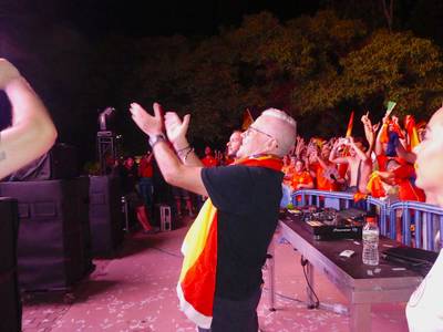 📸 Salou celebra la segona estrella de la selecció espanyola en una nit de festa i emoció