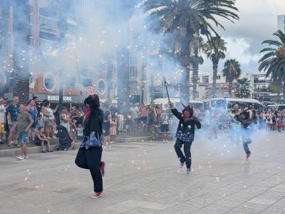 📸El correfoc infantil encén les Nits Daurades