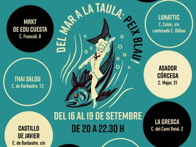 'Del mar a la taula: peix blau', la nova proposta gastronòmica de Salou