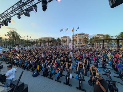 El 'Ciclo Indoor' de Salou creix amb 430 participants i apunta a convertir-se en el més gran d'Espanya