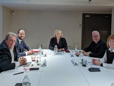 El grup impulsor de l'AMT Costa Catalana es reuneix amb la directora general de Turisme
