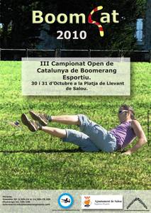 El III Campionat Open Catalunya de Boomerang Esportiu 2010 arriba a Salou
