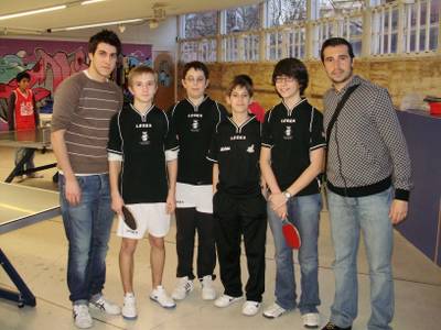El P.I.J de Salou acull la 1ª Fase Comarcal de Tennis Taula per equips en categoria Infantil