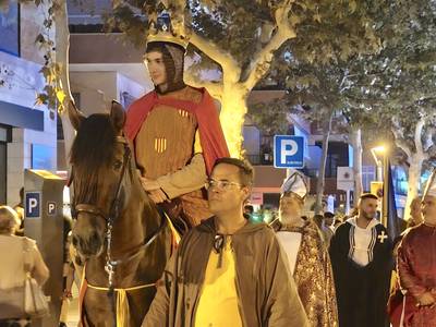 El Rei Jaume I estrena nova indumentària, amb rigor històric