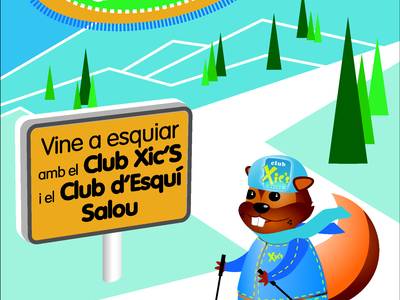 Els més petits se'n van d'esquiada amb el Club Xic’s
