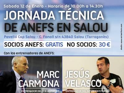 Entrenadors de primera línia parlen de futbol sala a Salou