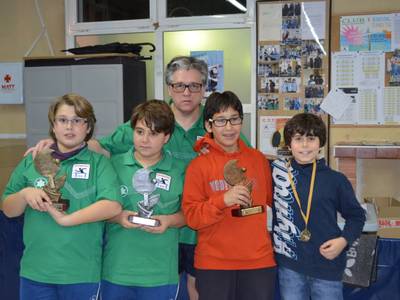 Es lliuren els premis del campionat de Tennis Taula de Festa Major