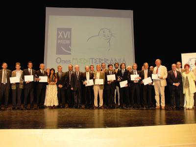 Èxit de participació en la XVI edició dels Premis Ones Mediterrània