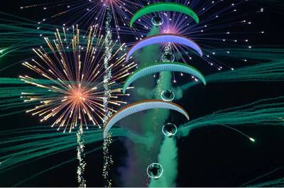 Falta un mes per la Festa al cel, el festival aeri més gran d'Espanya