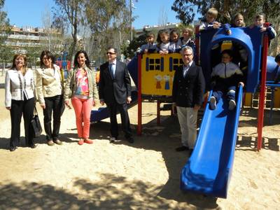 Fundació PortAventura i l’Ajuntament inauguren el primer parc inclusiu de la província al Parc Albinyana de Salou