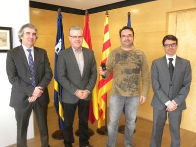 Homenatge a Quico Roman pels 25 anys treballant per l'Administració pública